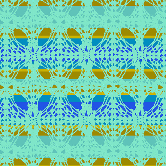 Chrysanthemum: Lace in Mint Chrysanthemum: Lace in Mint
